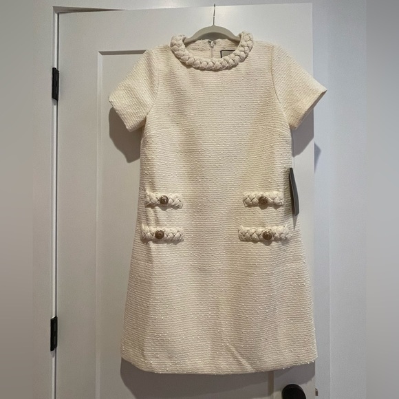 Tuckernuck Dresses & Skirts - Tuckernuck Jackie Tweed Dress S NWT